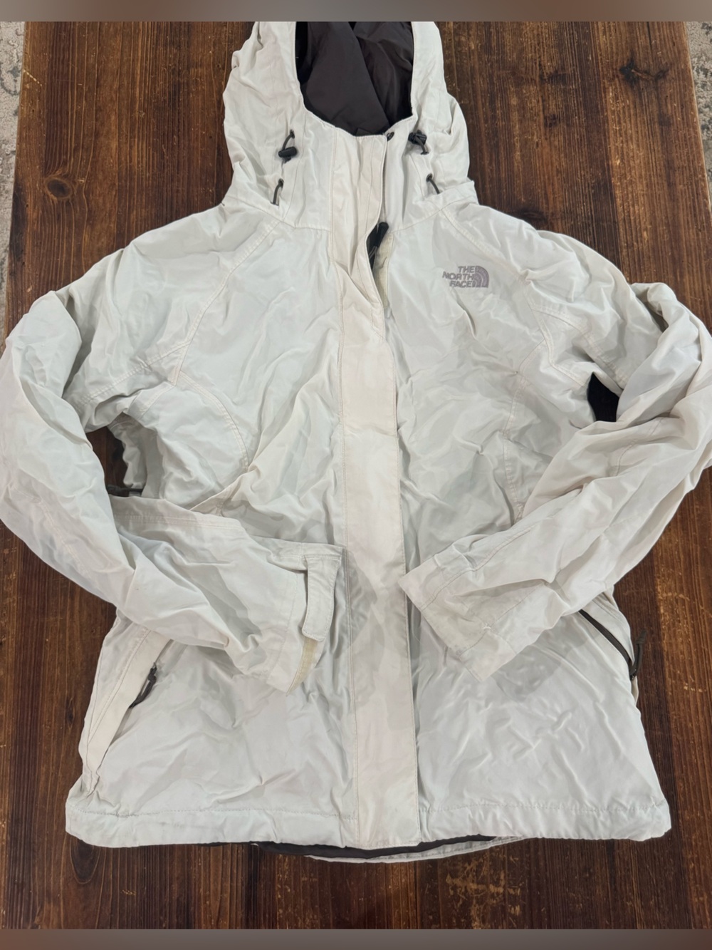 The North Face Women's White Ski Shell Jacket